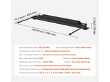 Box and Pan Brake, 762 mm Sheet Bending Brake, 18-Gauge Capacity, 0-135 Degree Adjustable, V952-YTHWQZDQYTHWGJWT5001V0