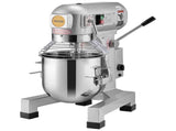Commercial Food Mixer, 10L Commercial Stand Mixer with 3 Adjustable Speeds, 550W Dough Mixer with V952-ZXSPJBJ10QT66CB89V3