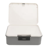 Password Storage Box 16L Capacity Compartment Design File Storage Case Document Organizer with V1294-YM0901-3117240201411