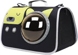 pet products Printed Space Capsule Cat Bag, Large Capacity Crossbody Dog Bag, Universal Pet Bag for V1107-CAT BAG-YELLOW