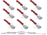 Mini LED Downlights for Ceiling 9 Pack,Cold White 6000K LED Recessed Ceiling Lights Spot Lights for V1171-CC-BOM001193