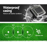 Gardeon Snake Repeller 12X Multi Pulse Ultrasonic Solar Powered Pest Repellent SR-SNAKE-BRI-12-BK-COM