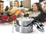 Ice with Lid, Double-Walled Ice with Lid, Stainless Steel, 1.3 Liter Insulated Ice V1192-AZ-W-14149