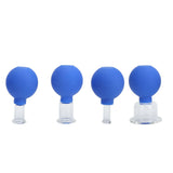 4Pcs Liposuction MultiSize Health Care Cellulite Removal Skin Treatment Durable Rubber Vacuum V1294-YM0901-3117210097811