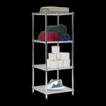 Modular Wire Storage Shelf 600 x 600 x 1800mm Steel Shelving V63-841221