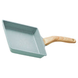 Rectangle Omelette Pan Nonstick Green Aluminum Perfect for Eggs and More V1366-AZ2-W-22338