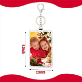 12 Pcs Sublimation Work Card Holder Portable Transportation Leather Badge Holders Printable V1369-AZ3-W-11721
