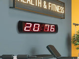 Digital Timer Interval Fitness Clock with LED Display for Home Gym Workouts V63-798767