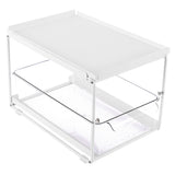 Kitchen Cabinet Organizer Carbon Steel Multifunctional Layered Spice Rack Under Sink Organizer V1294-YM0901-3117230445111