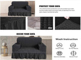 Elastic Non-Slip Sofa Cover Stretch Slipcover Couch Protector V1263-JX-3548