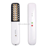 2-in-1 Smart AI Hair Straightener Brush & Red Light Therapy Comb - Cordless Mini Hot Comb with 3 V1268-MZ00087