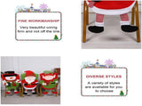 Christmas Decoration Chair Festival Cover Chair Cover Ornament Dinner Decor V1294-YM0716-220617LD0242