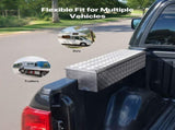 Truck Bed Tool Box, Heavy Duty Aluminum Tool Box with Tread Patterns, Storage Toolbox Chest V952-CZGJX48INCHYG7NXK001V0