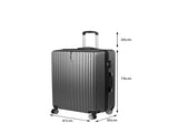 Slimbridge 28" Inch Luggage Suitcase Grey 28 inch LG1008-28-DG_NZ
