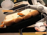 Cute Simulation Bread Toast Pillow Plush Doll Soft Stuffed Bread Cushion for Kids Aldult Gifts V1294-YM0715-10327995