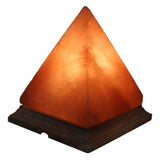 12V 12W Pyramid Himalayan Pink Salt Lamp Carved Rock Crystal Light Bulb On/Off V238-SUPDZ-32752412426320