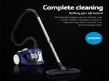 Devanti 2200W Bagless Vacuum Cleaner Blue VAC-008-BL