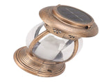 Brass Color Courtyard Solar Powered Hanging Lantern Light IP44 Waterproof Garden LED Lantern Lamp V1294-YM0703-3119230046211