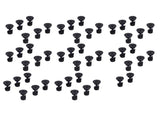 50Pcs Double Nozzle Sprinkler G1/2 Male Thread 360 Degree Rotating Water Sprayer for Garden Lawn V1294-YM0901-3111210177811
