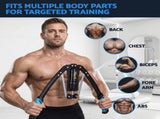 Everfit Twister Arm Exerciser Chest Trainer 10-200kg Adjustable Hydraulic Power TAE-A-ARM-200