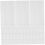 100pcs Disposable Auto Trash Bags White Paper Car Garbage Bags for Travel and Train Use V1192-AZ-W-22362
