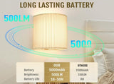 Battery Operated Wall Sconces Set of 2, 5000mAh Rechargeable RGB Wall Lamp with Remote, 3 Colors 10 V1171-CX-WL-MAGNET-RGB-CCT-USB-2