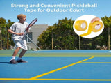 2PCS Tapes, 164ft Per Roll Tape for Outdoor Court,Court Marking Kit, Temporary Pickleball Court V1369-AZ3-W-08558