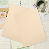 10Pcs Handmade Paper Sheets Vintage Writing Paper for Craft Enthusiasts Beige Map V1192-AZ-W-22433