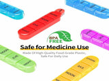 Monthly Pill Organizer 4 Times a Day, 30 Day Pill Organizer with Daily Pill Box Organizer, One Month V1259-DP01-A-2385