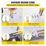 Vevor Hot Stapler Plastic Welder Tool Car Damaged Bumper Repair Kit with 600Pcs Staples V952-SLHJJGJX000000001V3