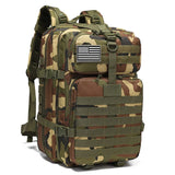 Tactical Backpack Travel Backpack Outdoor Backpack Durable Backpack Organized - CP camouflage - Size V1106-127-333022-CPC-ROUTINE45L