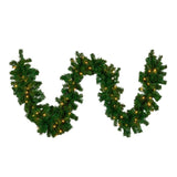 Christabelle 2.7m Christmas Garland with LED Lights Chadwick Tree Decoration Ornament 112_OPCG274