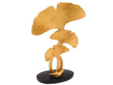 Leaf Decoration Resin Anti Slip Anti Fade Modern Desktop Leaves Ornament Model for Living Room V1294-YM0706-3115230054511