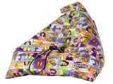 Handsfree Printed Book Seat Book Tablet and iPad Holder Retro Comic V442-ABR-CUSHION-BOOKSEAT-RETROCOMIC-SH