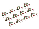 Artificial Flowers Red Berries Pine Cones for Gift Package Plastic Dried Flower Card Accessory for V1294-YM0901-3115240080312