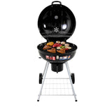 Outdoor BBQ Smoker Portable Charcoal Roaster V264-OTF-518S-BLK