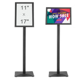 Pedestal Sign Holder A3 297 x 420mm Floor Standing Poster Stand Adjustable Vertical Horizontal V767-VVR-BZJJSDZJCZCGJFCLWV0