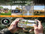 4G Solar Trail Camera in Black with 2.5K Resolution and Live Monitoring V178-59101