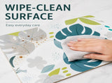8pcs Monstera MDF Placemats Coasters Heat Resistant V1181-CV0287-CV0288-NEW