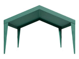 Carport Replacement Canopy, 6 x 3 m Potable Garage Tent Top Tarp, UV-Resistant & Waterproof Car V952-CKPB10X20FTMSHGRL001V0