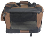 YES4PETS XXL Foldable Soft Dog Cat Puppy Carrier Crate With Curtain-Brown V278-SC9163-XXL_BROWN