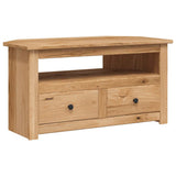 Corner Tv Cabinet 93x49x49 Cm Solid Pine Panama Range 43_282685