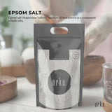 Orku 10Kg Epsom Salt - Magnesium Sulphate Bath Salts For Skin Body Sulfate V238-SUPDZ-12368079061072