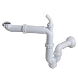 Arkzeo G1-1/2 Inch Kitchen Sink Drain Pipe 40mm Smooth U-Bend Design for Easy Flow V1189-LWWAL-20260327-04394
