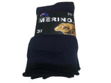 9 Pairs MERINO WOOL SOCKS Mens Heavy Duty Premium Thick Work Socks Cushion in Navy Blue V563-9AUSOCKS-NVY-11-14