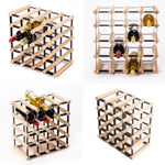 Timber Wine Rack Storage Cellar Organiser 20 Bottle V274-FT-WWR03-20