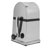 Manual Ice Crusher Labor Saving Hand Crank Shaved Ice Machine with Transparent Cover for Home Bar V1294-YM0716-3113220134211