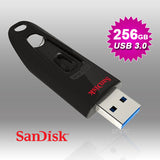 SANDISK 256GB ULTRA CZ48 USB 3..0 FLASH DRIVE V28-FUSSAN256GCZ48U3