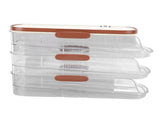 3 Layer Automatic Rolling Egg Storage Box Egg Organizer Egg Storage Container with Lid for V1294-YM0901-3118240203711