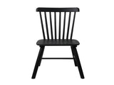 Levede 6x Dining Chairs Kitchen Winsor Black CH1035-2-BKX3